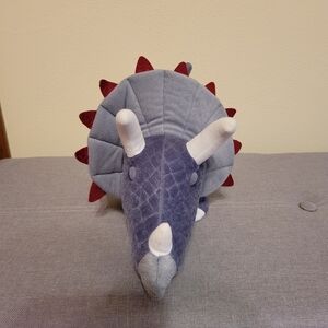 pbc International Play-Back Fact Talking/Walking Triceratops Dinosaur Plush